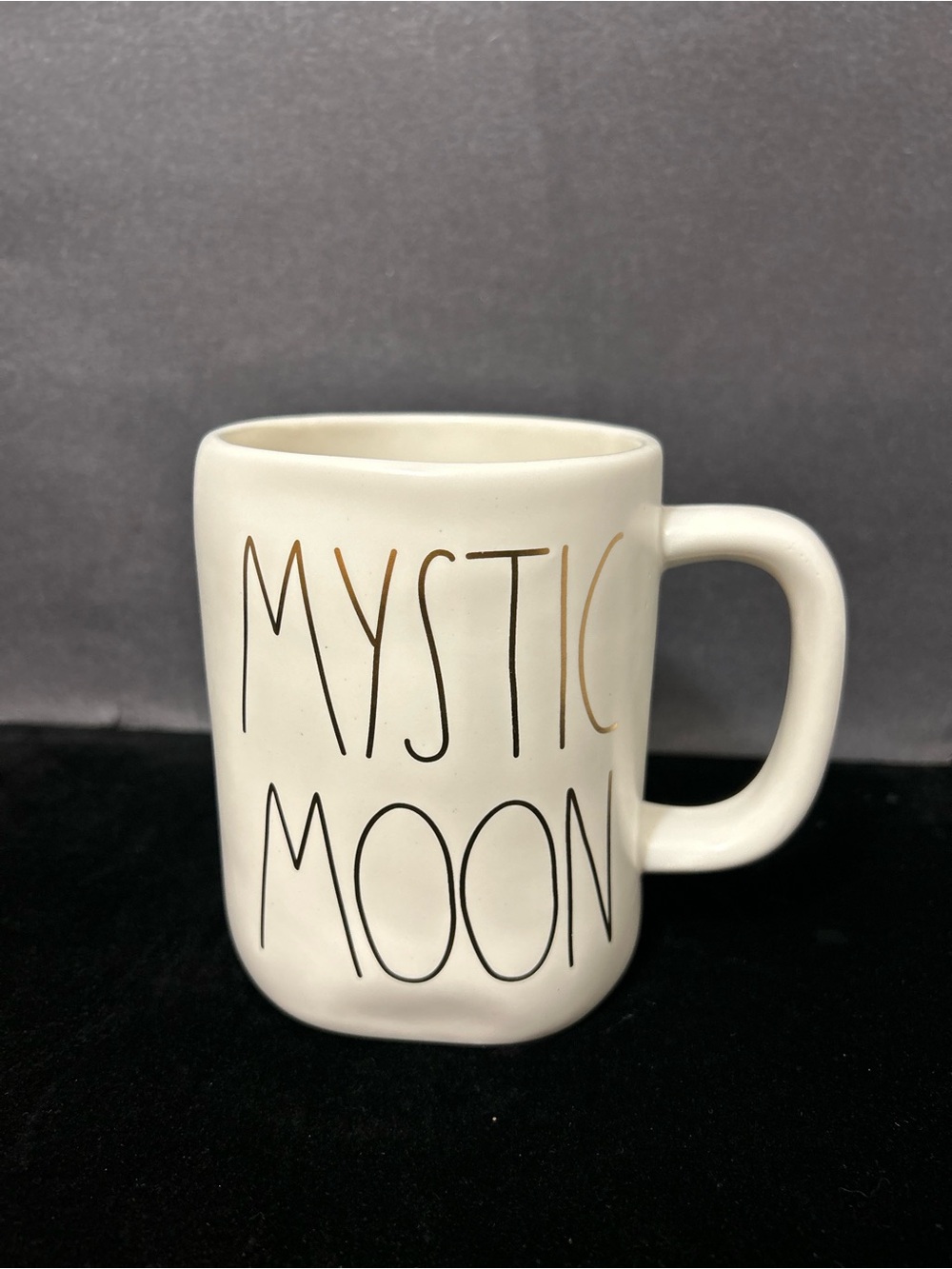 Rae Dunn Mystic Moon Ceramic Coffee Mug - White